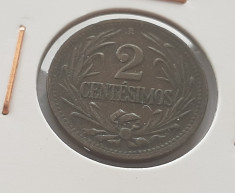 18. Moneda Uruguay 2 centesimos 1947 foto