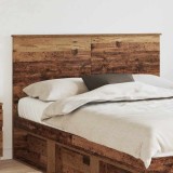vidaXL Tăblie cap cu headboard Lemn Vechi 140 cm Lemn compozit 887767