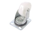 Roata de transport ELESA+GANTER 80mm 152kg Torsionala Placa Montare RE.F8-N