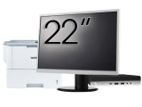 Pachet Calculator Second Hand HP EliteDesk 800 G3 Mini PC, Intel Core i5-6500T 2.50GHz, 8GB DDR4, 256GB SSD + Monitor 22&amp;quot; &amp; Imprimanta Brother HL