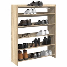 vidaXL Pantofar, stejar sonoma, 80x25x100 cm, lemn prelucrat foto