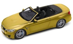 Macheta Oe Bmw M4 Cabrio F83 Austin Galben 1:18 80432339611 foto