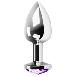 Secretplay Toys-Plug Anal Lila M-Metal