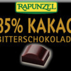 Ciocolata Bio Amaruie Mica 85% Cacao Rapunzel 20gr