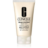 Clinique Deep Comfort&trade; Hand and Cuticle Cream crema puternic hidratanta pe maini, unghii si cuticule 75 ml