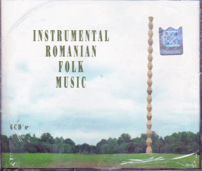 CD Populara: Instrumental Romanian Folk Music ( set 6 CDuri SIGILAT )