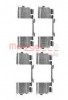 Set accesorii, placute frana FIAT DUCATO platou / sasiu (250, 290) (2006 - 2016) METZGER 109-1730