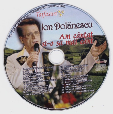CD Populara: Ion Dolanecu - Am cantat si-o sa mai cant ( stare foarte buna ) foto
