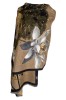Fular Dama Lana Lux Maro/Negru 180x60cm DAC Shop - Fular Lana Naturala Premium, Fular Femei Elegant