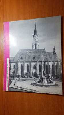 biserica sfantul mihail din cluj - anul 1966 - directia monumentelor istorice foto