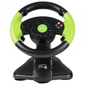 Volan cu pedale Gaming Esperanza, rotire 200 de grade, USB | Okazii.ro