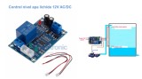 Senzor Nivel Apa 12VDC, Control Automat Bazin, Rezervor, Acvariu - Modul cu Releu 10A