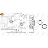 Radiator ulei motor, Termoflot Nrf 31180