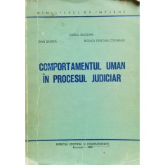 Comportamentul Uman In Procesul Judiciar - Tiberiu Bogdan , C635