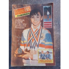 Almanah Sportul 1988 Aurelia Dobre, campioana gimnasticii mondiale