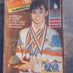 Almanah Sportul 1988 Aurelia Dobre, campioana gimnasticii mondiale