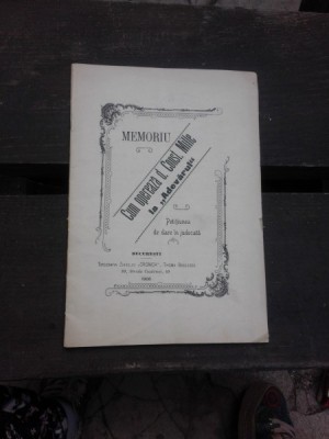 MEMORIU, CUM OPEREAZA D. CONST. MILLE LA ADEVARUL, PETITIUNEA DE DARE IN JUDECATA foto