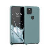 Husa pentru Google Pixel 5a, Silicon, Verde, 55207.207, kwmobile, Carcasa