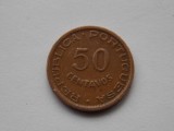 50 centavos 1961 ANGOLA, Africa