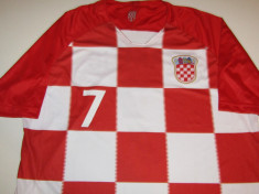 Tricou fotbal CROATIA - nr. 7 jucatorul RAKITIC foto