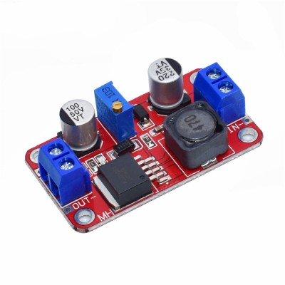 DC-DC converter step-up, IN: 3-35V, OUT: 5-40V (3A) cu XL6019 (DC.844D) foto