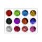 Set 12 paiete decorative pentru unghii, smile, multicolor