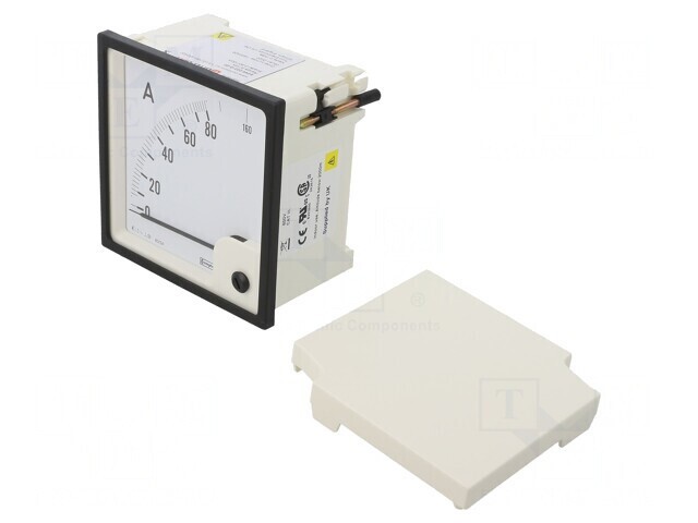 Ampermetru de Panou True RMS 0-80A/160A Clasa 1.5