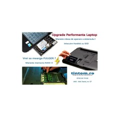 Upgrade Performanta Laptop inlocuire Hardisk cu SSD : mareste viteza de operare a sistemului