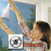 Plasa cu adeziv arici pentru ferestre impotriva insectelor dimensiune maxima 140x140 cm, jumbo