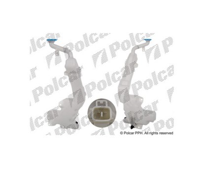 Rezervor spalator parbriz Honda Crv (Re), 09.2006-11.2009, modele cu motor spalare faruri, cu capac, cu pompa sprit parbriz foto