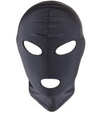 Masca BDSM Fetish Neagra, Ochi si Gura Vizibile, Poliester, Marime Universala, Barbati/Femei