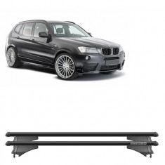 Bare transversale Aluminiu Menabo Tiger Black pentru BMW X3 (F25) 2010-2017