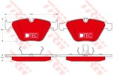 Set placute frana,frana disc BMW Seria 3 Cupe (E92) (2006 - 2013) TRW GDB1498DTE