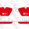 Set placute frana,frana disc BMW Seria 3 Cupe (E92) (2006 - 2013) TRW GDB1498DTE
