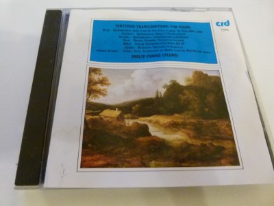 Virtuoso transcriptions for piano, cd foto