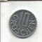 No(4) moneda-AUSTRIA -10 groschen 1988