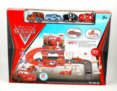 Set parcare cu masinute pentru baieti CARS 2 - Circuit cu masinute pentru copii! foto