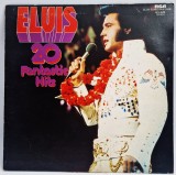 Elvis Presley &lrm;&ndash; 20 Fantastic Hits NM / VG+ vinil LP disc RCA Germania 1975 rock &amp; roll