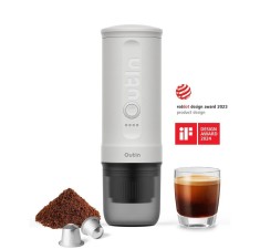 Aparat Espressor cafea portabil Outin Nano - Pearl White