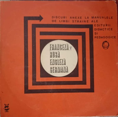Disc vinil, LP. Disc Pentru Manualul De Limba Franceza Clasa A V-a-COLECTIV-253312 foto