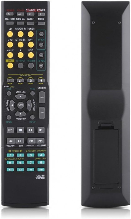 Telecomandă universală de &icirc;nlocuire Telecomenzi audio pentru Yamaha RAV315 WN227