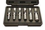 Gl&uuml;hkerzenschl&uuml;ssel, Gelenk 3/8 Zoll, SW 8-16 mm, Satz mit Box