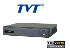 Videorecorder DVR TVT AHD full AHDM Cortex A9 4 Canale AHD 1 Megapixel 1 Audio foto