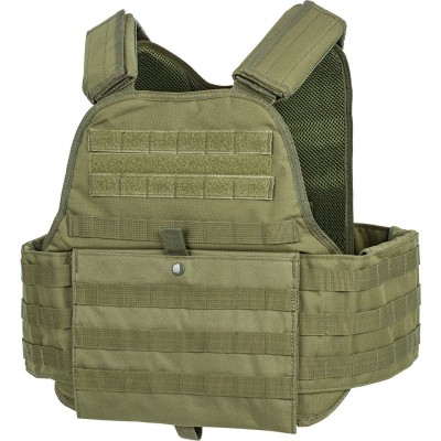 Vesta Tactica BATTLE-VEST Plate Carrier Olive Drab Mil-Tec foto