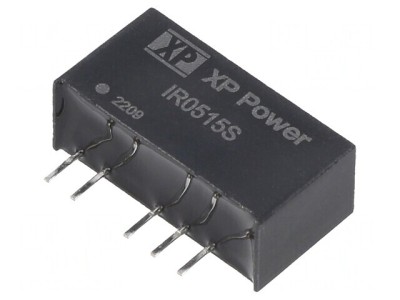 Convertor DC/DC 3W 5V la &amp;plusmn;15V SIP THT IR0515S foto