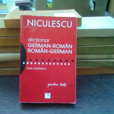 Niculescu Dictionar german-roman roman-german - Ioan Lazarescu