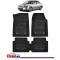 Covorase Auto TeamCar&reg; Tip Tavita Compatibile Toyota Avensis T25 (2003-2009) Negru Material Rezistent