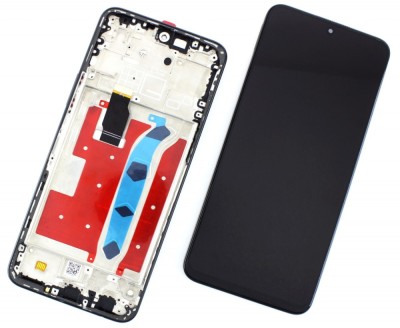 Display Honor X8 cu Rama Negru Black foto