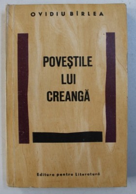 POVESTILE LUI CREANGA de OVIDIU BARLEA , 1966 foto