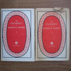 George Calinescu - Scrinul negru 2 volume (1982, editie cartonata)